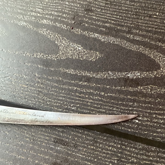 ✨Vintage✨ J Marttiini Finland Rapala Fish Fillet Knife Stainless Leather Sheath - Picture 10 of 15